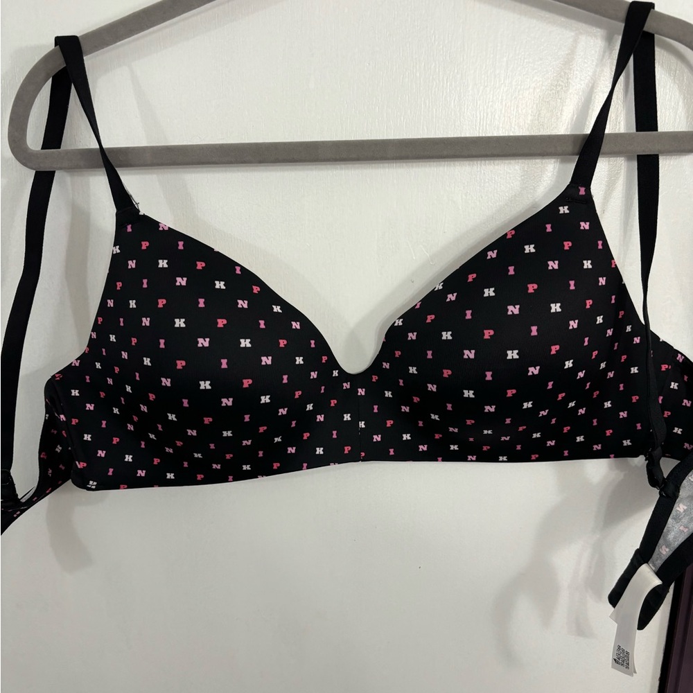 Victorias Secret Pink Wireless Bra NWOT 38C